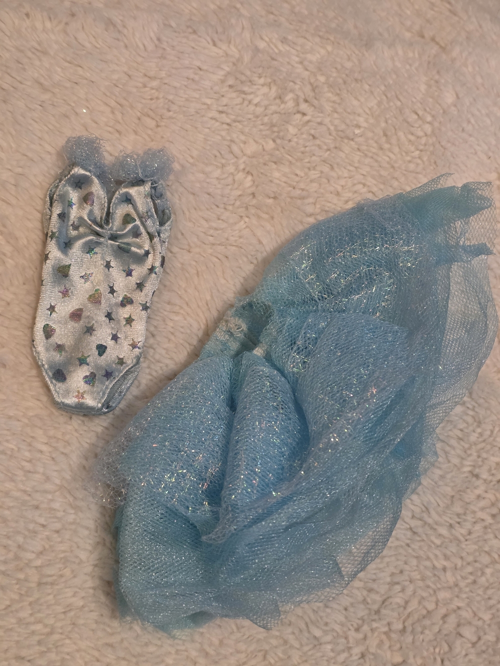 My 1st Barbie Glittering Ballerinia Bodysuit And Tutu Set Vintage